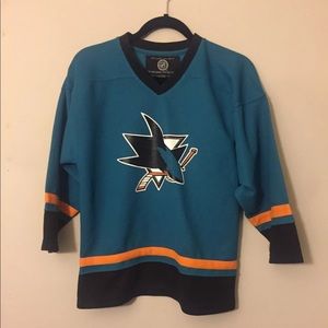San Jose Sharks Boys Jersey Large 14/16